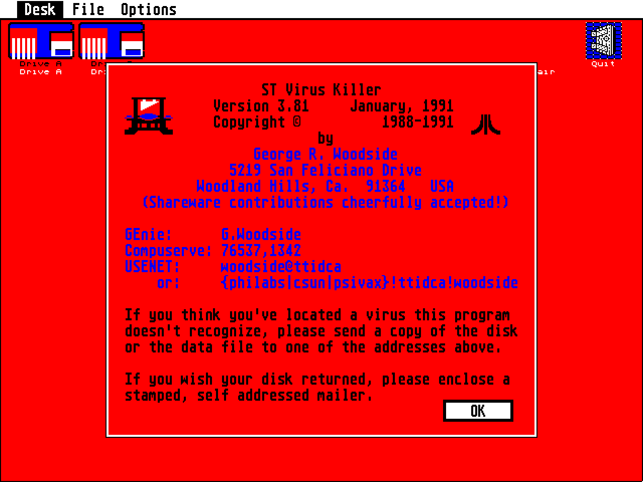 ST Virus Killer — screenshot 1